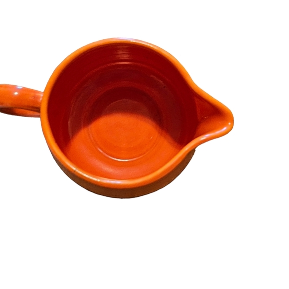 NWOT Fiesta Persimmon Creamer Pitcher - Picture 5 of 5